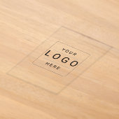 Invitations En Acrylique Logo personnalisé (Poser)