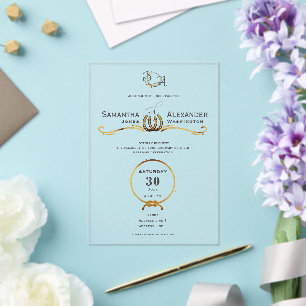 Invitations En Acrylique Lucky Love Western Rustic Barn Horseshoe Mariage
