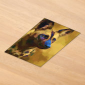 Invitations En Acrylique Lycaon pictus (Poser)
