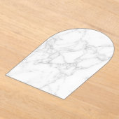 Invitations En Acrylique Marbre Blanc (Poser)