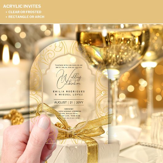 Invitations En Acrylique Mariage ACRYLIQUE Invite LE TEXTE NOIR Initiales e