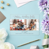 Invitations En Acrylique Mariage Bells Multi Photo Fiançailles (Insitu (Mariage))