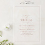 Invitations En Acrylique Mariage de calligraphie Rose Dusty moderne<br><div class="desc">Cette faire-part de mariage incarne une élégance intemporelle avec une touche moderne, idéale pour les couples qui apprécient le raffinement discret. La délicate calligraphie rose poussiéreuse coule gracieusement sur le fond acrylique, créant une invitation sereine et romantique qui parle à votre histoire d'amour d'une manière que les mots seuls ne...</div>