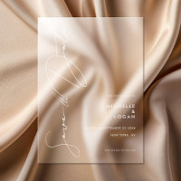 Mariage de script moderne simple Enregistrer la da