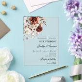 Invitations En Acrylique Mariage en terre cuite (Insitu (Mariage))
