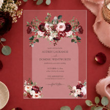 Mariage Floral Bourguignon Romantique