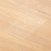 Invitations En Acrylique Mariage main Nautique tiré (Poser)