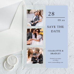 Invitations En Acrylique Mariage Simple Enregistrer La Photo Date