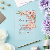 Invitations En Acrylique Mariage vintage (Insitu (Mariage))