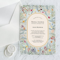 Mariage Vintage Fleur de Fougère Beige