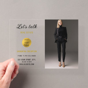 Invitations En Acrylique Marketing Immobilier Professionnel de Photographie