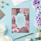 Invitations En Acrylique Mauve Smoke, Dusty Peony & Rosewater Clay Wedding (Insitu (Mariage))