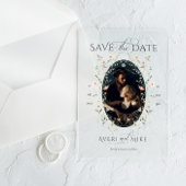 Invitations En Acrylique Meadow Fleur sauvage Rustic Boho Mariage