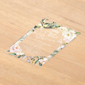Invitations En Acrylique Mis Quince | Papillon Boho Floral Quinceañera (Poser)