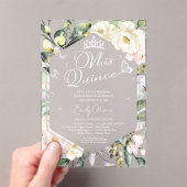 Invitations En Acrylique Mis Quince | Papillon Floral Quinceañera espagnol (In situ (ordinateur de poche))