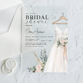 Invitations En Acrylique Moderne Botanique Eucalyptus Rustique pour Mariage