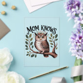 Invitations En Acrylique Mom Knows﻿ (Insitu (Mariage))