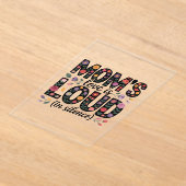 Invitations En Acrylique Mom’s Love Is Loud (In Silence) (Poser)