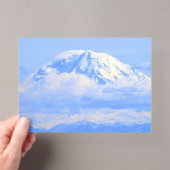Invitations En Acrylique Mont Ranier (In situ (ordinateur de poche))
