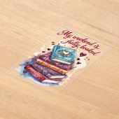 Invitations En Acrylique My weekend is fully booked (Poser)
