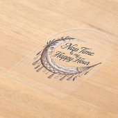 Invitations En Acrylique Nap Time Is My Happy Hour (Poser)