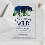 Invitations En Acrylique Né Pour Être Un Baby shower Sauvage<br><div class="desc">Célébrez en style avec ces invitations en acrylique baby shower mignonnes et très tendance. Le design est facile à personnaliser avec votre propre libellé et votre famille et vos amis seront ravis quand ils reçoivent ces fabuleux invitations de fête. Les éléments correspondants se trouvent dans la collection.</div>