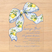 Invitations En Acrylique Nous avons hâte de vous serrer dans nos bras Bébé (Recto)