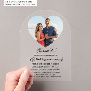 Invitations En Acrylique Nous faisons toujours des photos pour notre 5ème a