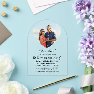 Invitations En Acrylique Nous faisons toujours une photo pour notre 10ème a
