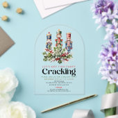 Invitations En Acrylique Nutcracker Cracing Noël Fête de Noël (Insitu (Mariage))