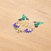 Invitations En Acrylique ODL Hummingbird Any Letters Custom Wedding (Poser)