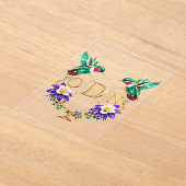 Invitations En Acrylique ODN Hummingbird Any Letters Custom Wedding (Poser)