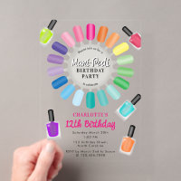 Ongles Manucure Pédicure Mani Pédi Fille Anniversa