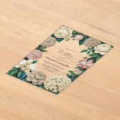 Invitations En Acrylique Oyster Pearl, Soft Taupe & Champagne Blush Wedding (Poser)