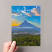 Invitations En Acrylique Parc national des Virunga, RD Congo - Volcan (In situ (ordinateur de poche))