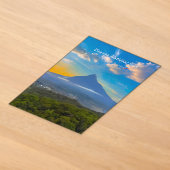 Invitations En Acrylique Parc national des Virunga, RD Congo - Volcan (Poser)