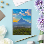 Invitations En Acrylique Parc national des Virunga, RD Congo - Volcan (Insitu (Mariage))