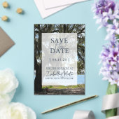 Invitations En Acrylique Pays bas enregistrer la date (chêne) (Insitu (Mariage))