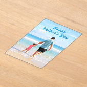 Invitations En Acrylique Personalized Your Dad Photo Father's Day Card (Poser)