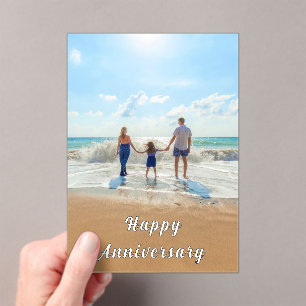 Invitations En Acrylique Personnalisé Personnalisé Votre Carte Anniversaire