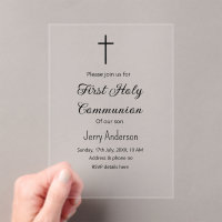 Première communion sacrée catholique simple minima