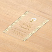 Invitations En Acrylique Première sainte communion (Poser)