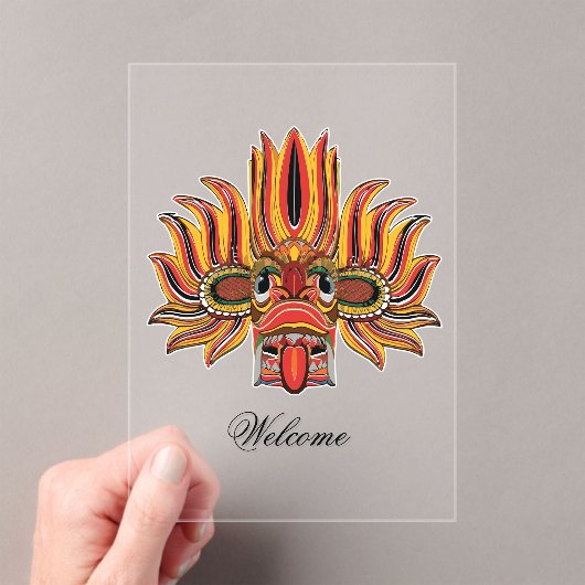 Invitations En Acrylique Raksha (In situ (ordinateur de poche))