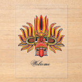 Invitations En Acrylique Raksha (Recto)