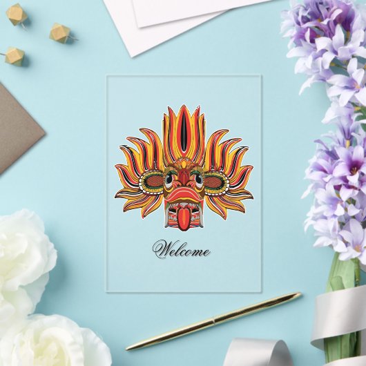 Invitations En Acrylique Raksha (Insitu (Mariage))