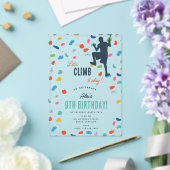 Invitations En Acrylique Rock Escalade mignonne Anniversaire de enfant Part (Insitu (Mariage))