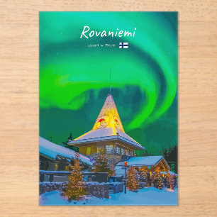 Invitations En Acrylique Rovaniemi, Finlande
