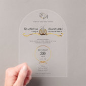 Invitations En Acrylique Rustique Lucky Love Western Barn Horseshoe Mariage (In situ (ordinateur de poche))