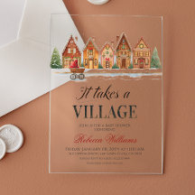 Rustique Stroller Village Maisons Baby shower d'hi