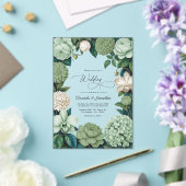 Invitations En Acrylique Sage Whisper, Linen Ivory & Olive Mist Wedding (Insitu (Mariage))